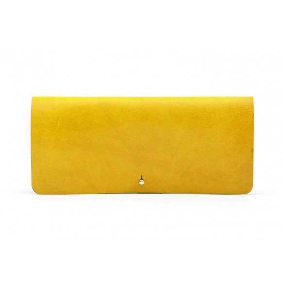 Women Clutch Wallet Yellow