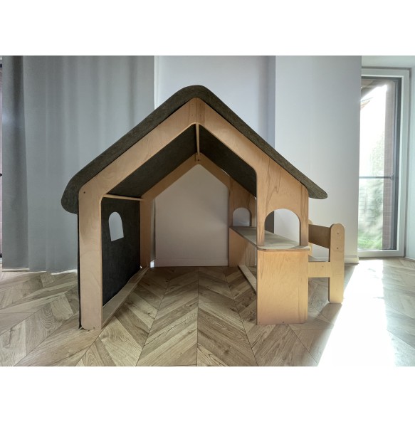 Wooden House for Kids