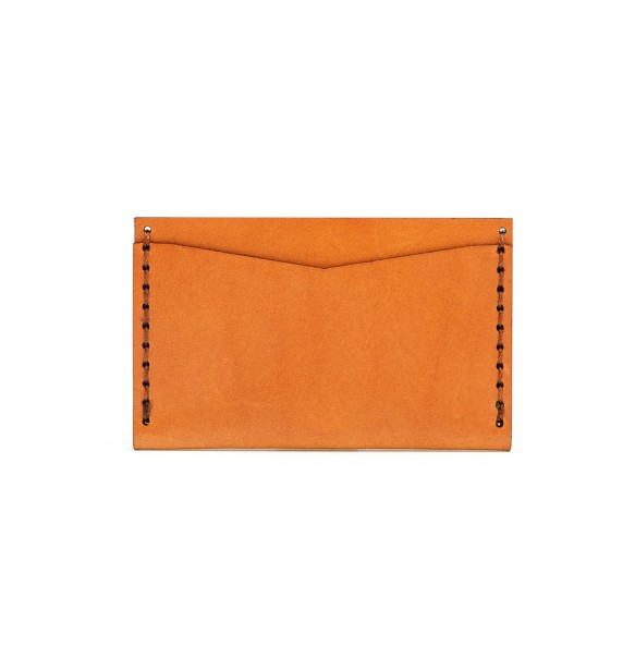 Double Card Holder  Brown