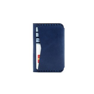 Double Card Holder Blue