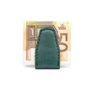 Magnetic Money Clip Green